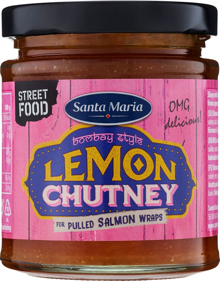 Santa Maria Lemon Chutney (Street Food)