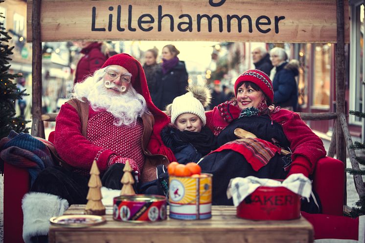 Santa Claus in Lillehammer -Photo - Bård Gundersen - Visit Lillehammer 