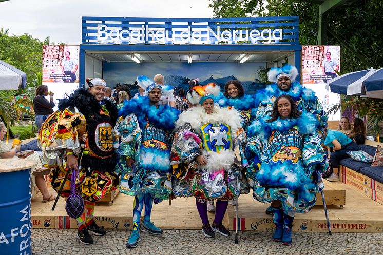 Klippfisk på karneval i Rio