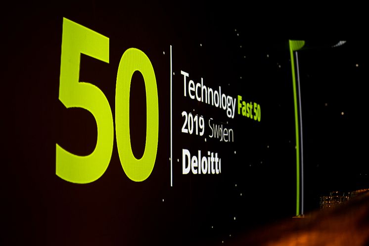 Sweden Technology Fast 50 - bilder från prisutdelningen