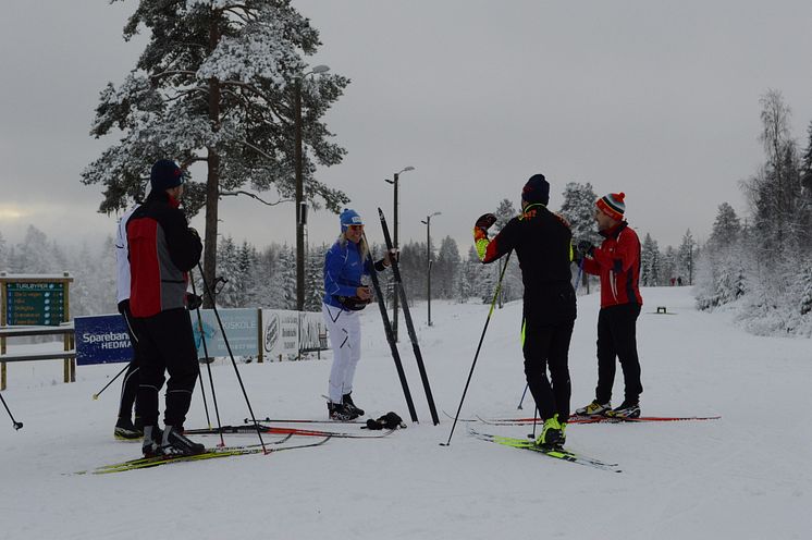 Anita Moens skiskole på Trysil-Knut Arena 