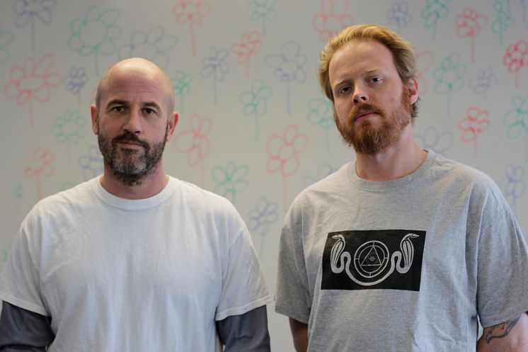 James Frey og medforfatter Nils Johnson-Shelton