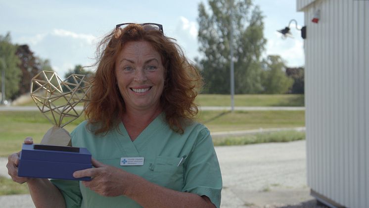 Gunilla Liljedahl på Bålstadoktorn tilldelades årets Guldhjärta.