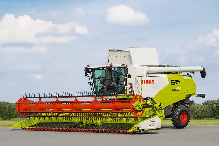 CLAAS TUCANO 580 med CONVIO 930