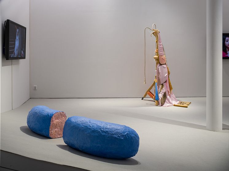 Iris Smeds, The Average, 2019, installationsvy Bonniers Konsthall 2019
