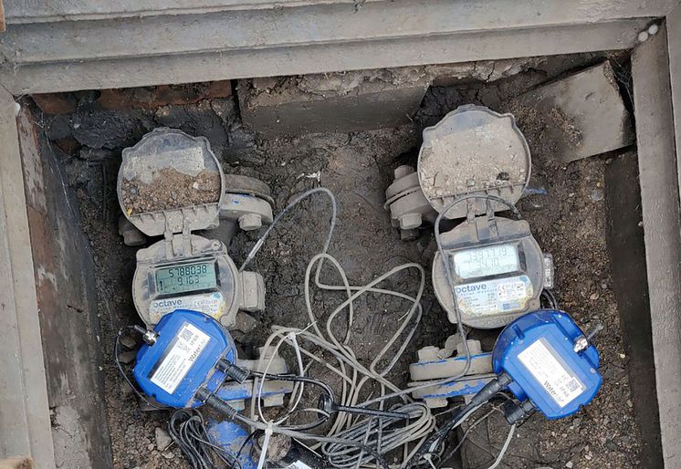 Three Bridges water meters