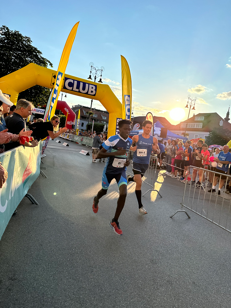 Günter Fries und Jakob Mohammad im Hauptlauf