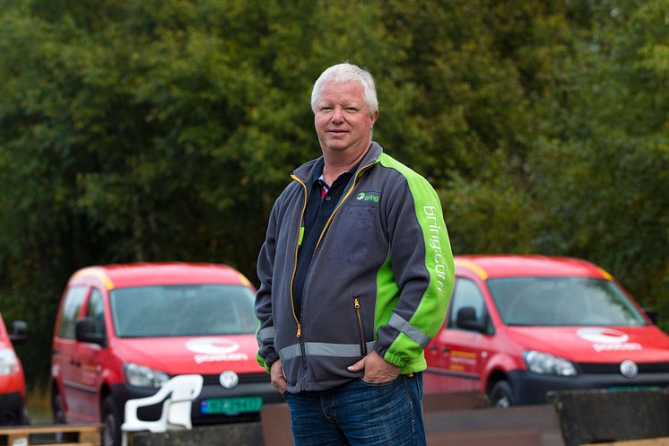 Geir Inge Kirkestuen, distriktssjef i Bring Gudbrandsdalen.