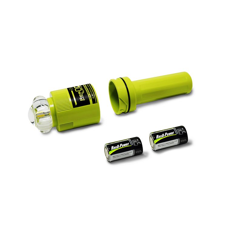 Hi-res image - ACR Electronics - The ACR Electronics ResQFlare™, pictured open with batteries