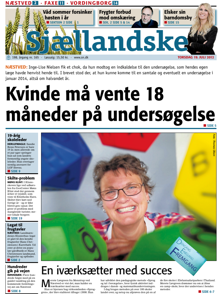 Forside til 'En iværksætter med succes'