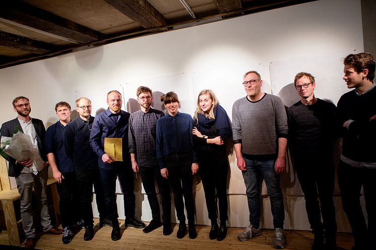 Finalister bakom bidraget It Takes a Block