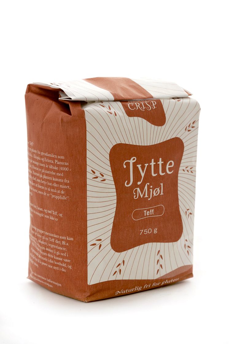 Jyttemel teff glutenfri 750g