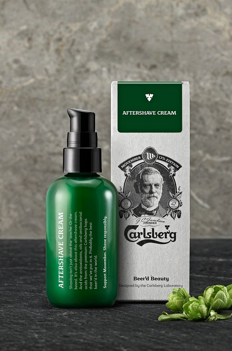 Carlsberg Beerd Beauty Aftershave Cream Back