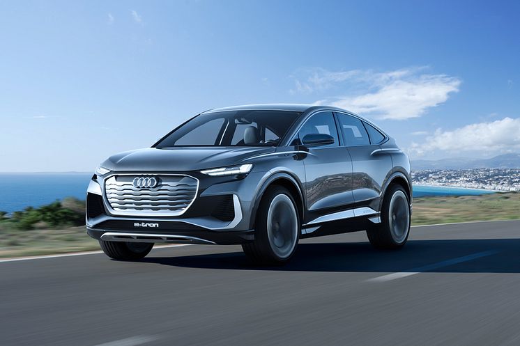 Audi Q4 Sportback e-tron concept 