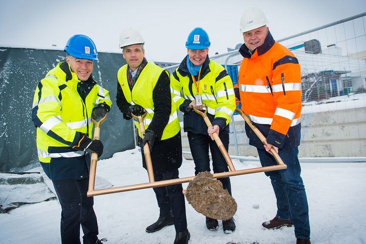 Ground broken for billion kronor investment in new airport maintenance area at Stockholm Arlanda