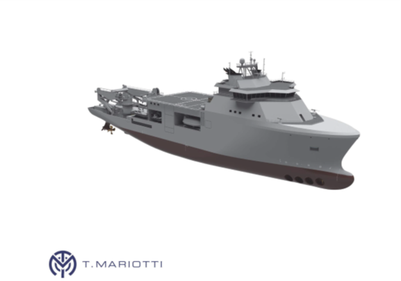SDO-SuRS (Special and Diving Operations - Submarine Rescue Ship) T.Mariotti Marina Militare Italiana