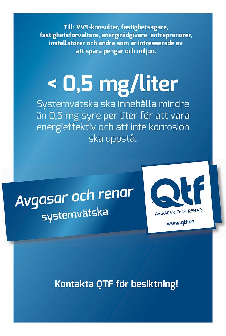 QTF Annons Helsida i Expressen 0,5 mg