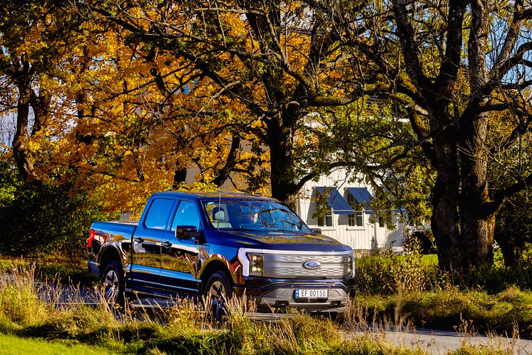 Ford F-150 Lightning høst 2023 Norge (17)