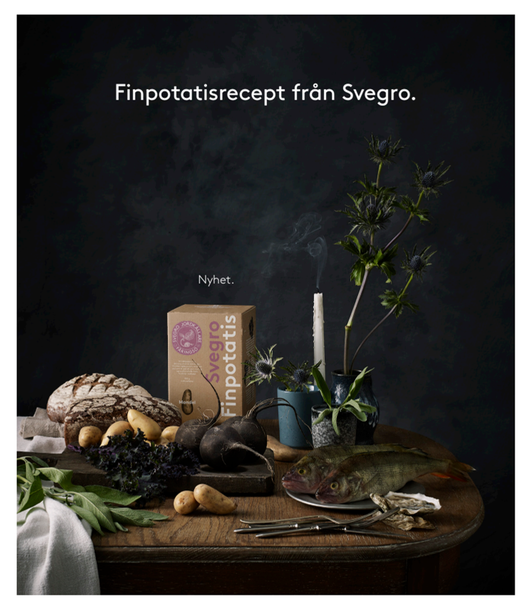 Svegro Finpotatis recept