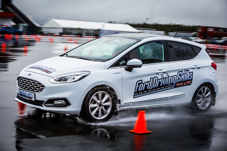 Ford Driving Skills for Life Rudskogen 2019 DSFL gratis kjørekurs