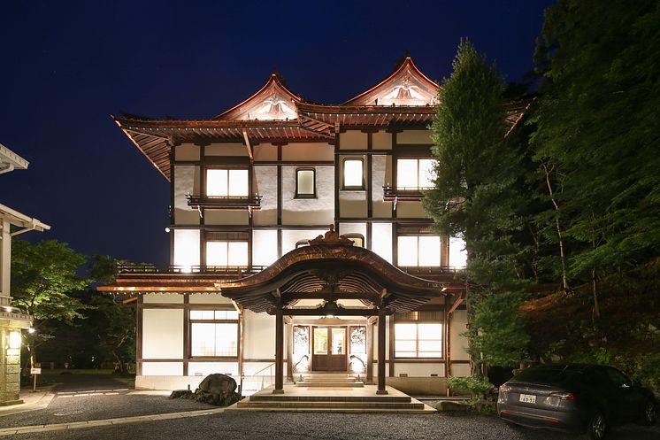 Nikko Kanaya Annex Exterior at Night