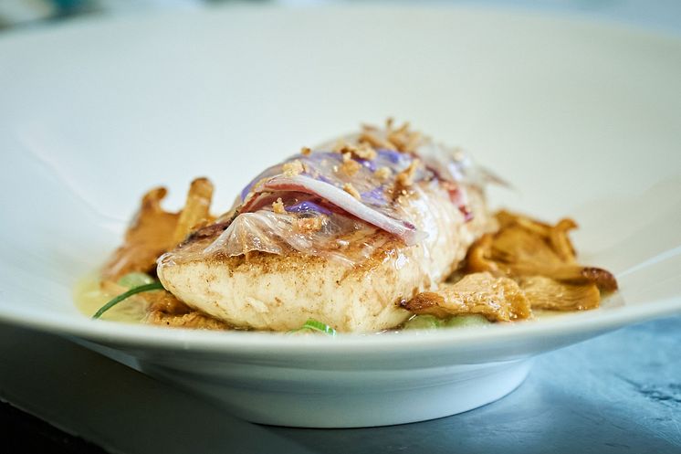 Chef Simon Hulstone's Norwegian halibut dish.jpg
