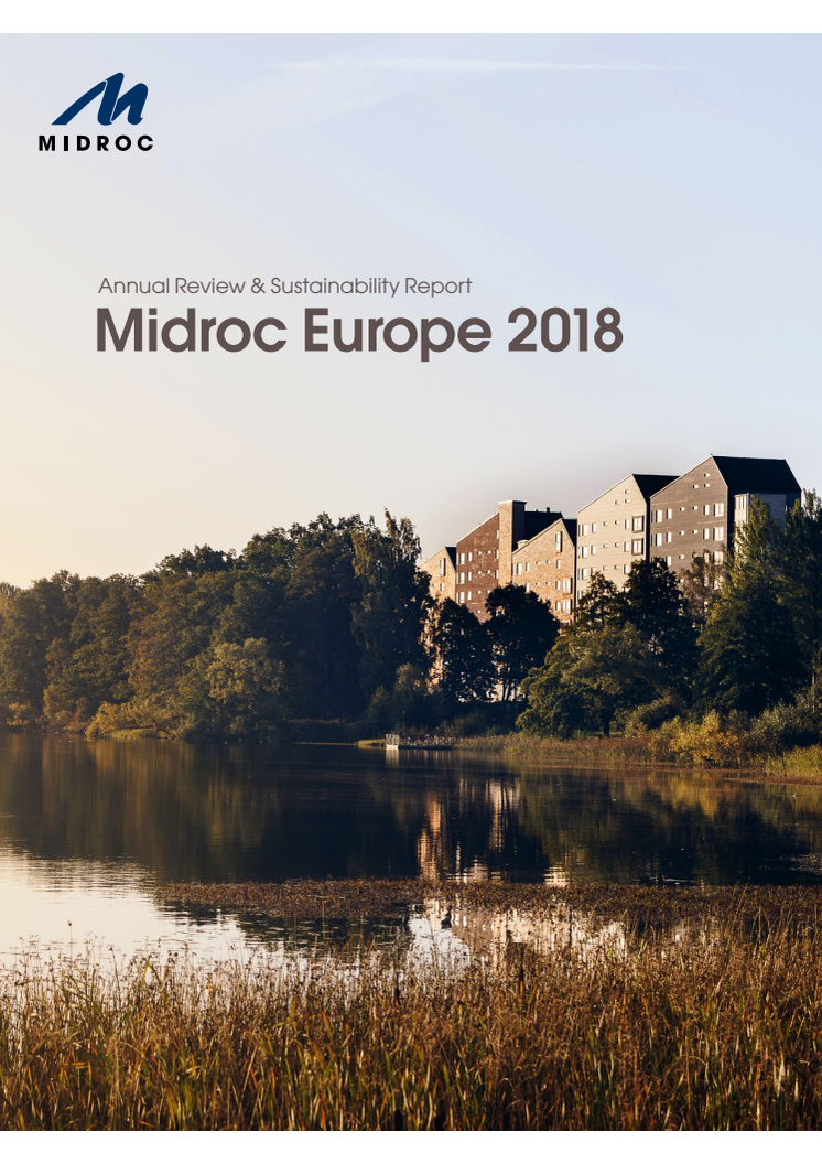 Midroc Europe Annual Review and Sustainability Report 2018