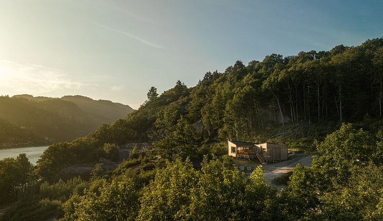 Nachhaltigkeit trifft Ästhetik: Lindesnes Hütte