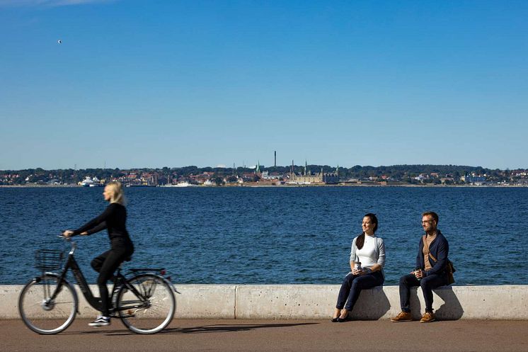 Helsingborgare vid sundet.