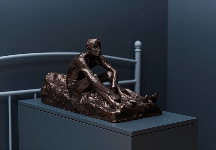 Gustav Vigeland: Angsten står i sofaen