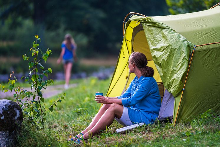 Campa utmed Göta kanal