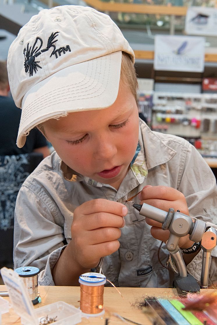 De nordiske jakt- og fiskedagene 2018 - yngste utstiller