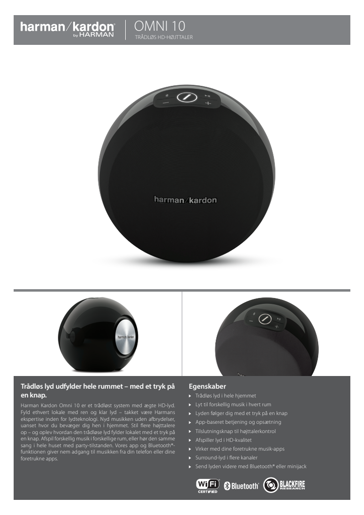 Harman Kardon Omni 10, Omni 20 og Adapt  – nu i butikkerne