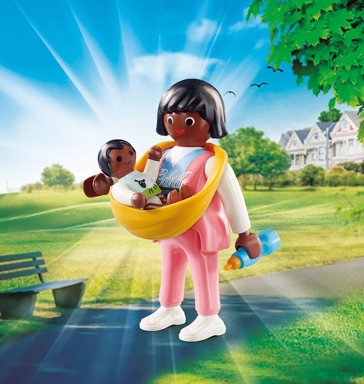 Mama mit Babytrage (70563) von PLAYMOBIL