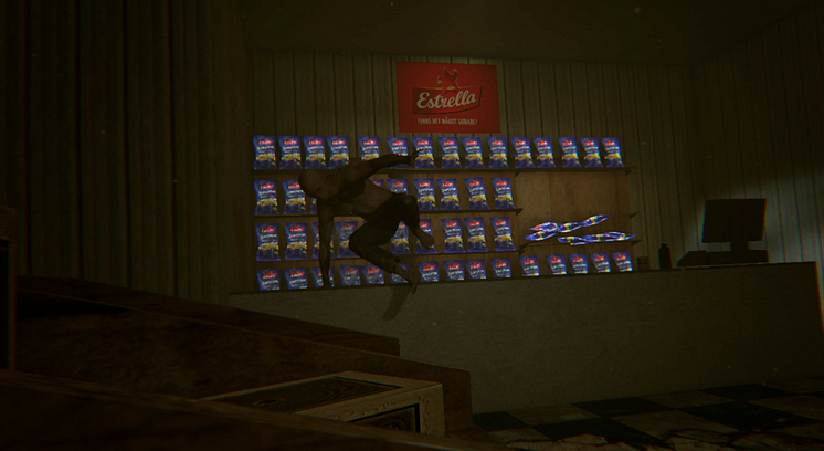 Bild från spelsekvensen som besökarna kommer att kunna spela in med hjälp av Motion capture i Estrellas monter på DreamHack.