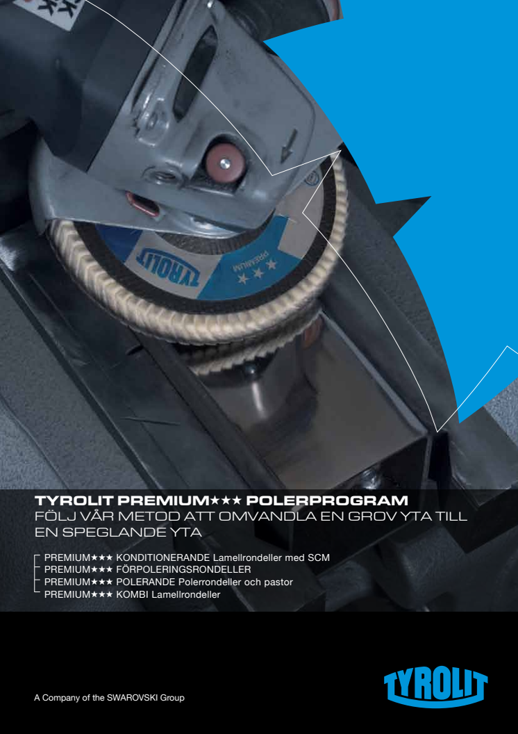 Tyrolit Polerprogram Produktfolder