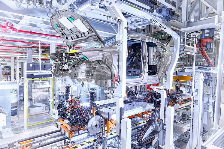 Presseværktøjerne til fremstilling af Audi Q4 e-trons karrosseridele kommer alle fra Audis egen værktøjsdivision