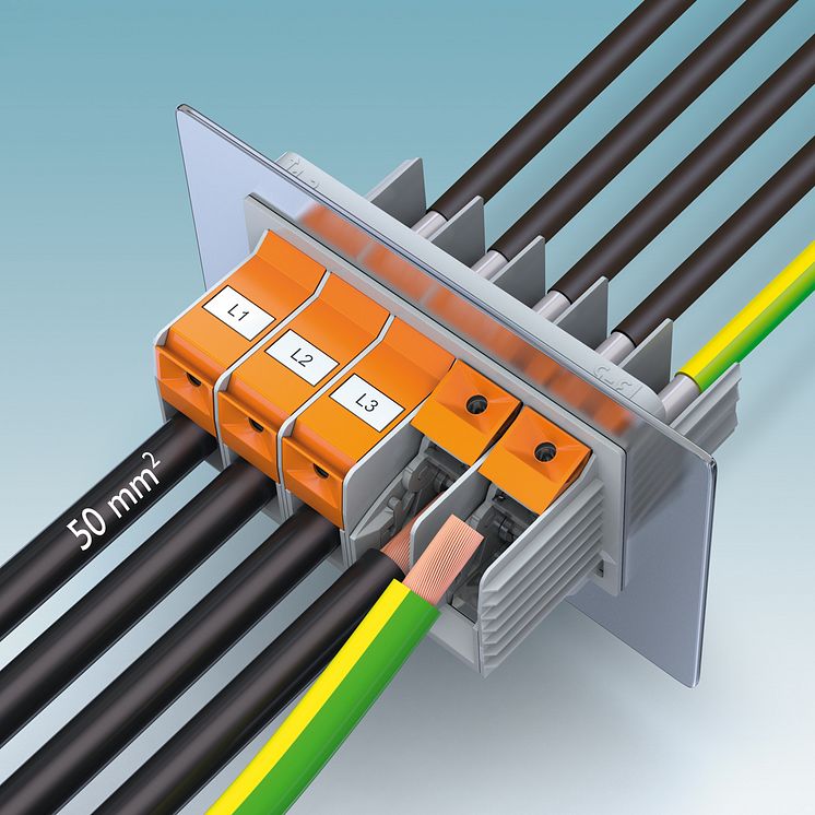 TW 50 high-current feed-through terminal block 