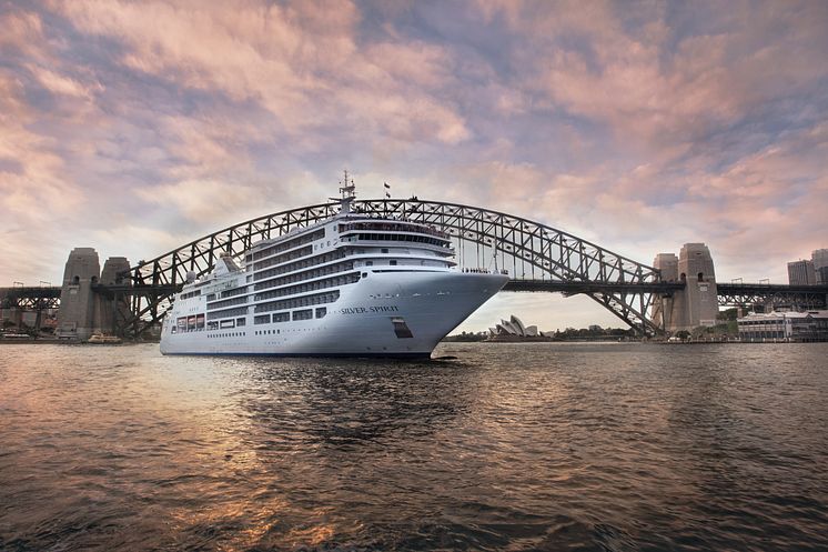 Silversea-Australien-Silver Spirit, Harbour bridge,Sydney 