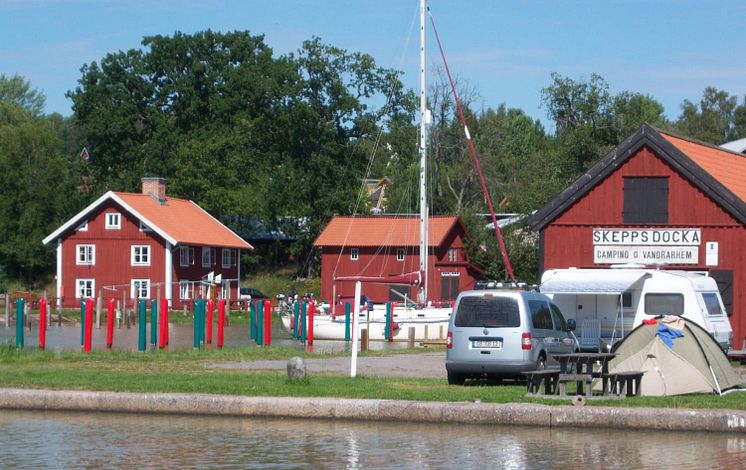 Skeppsdockans Camping vid Göta kanal, Söderköping