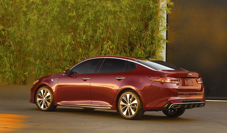 Kia Optima debuterar i New York (USA-specifikation)