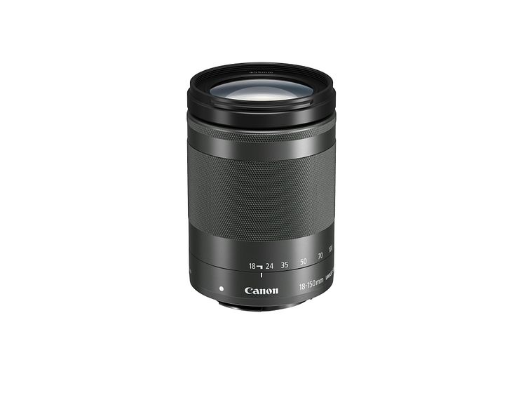 EF-M 18-150mm f3.5-6.3 IS STM BK Slant