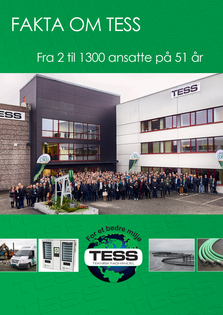 TESS årsmelding, tall og fakta 2018