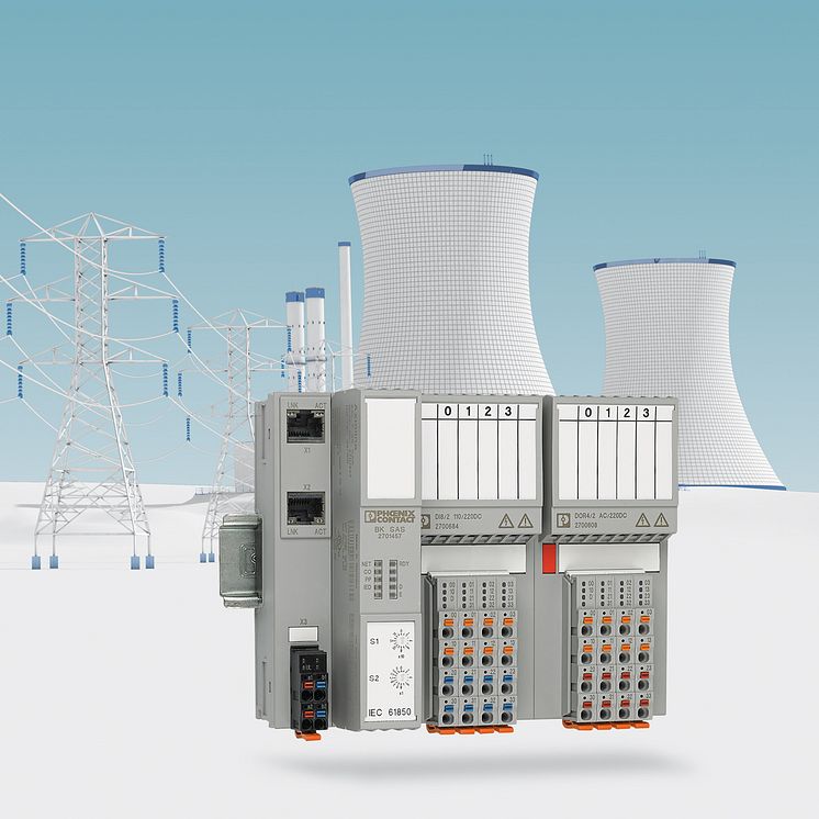 Axioline F I/O systemet fås nu til IEC 61850