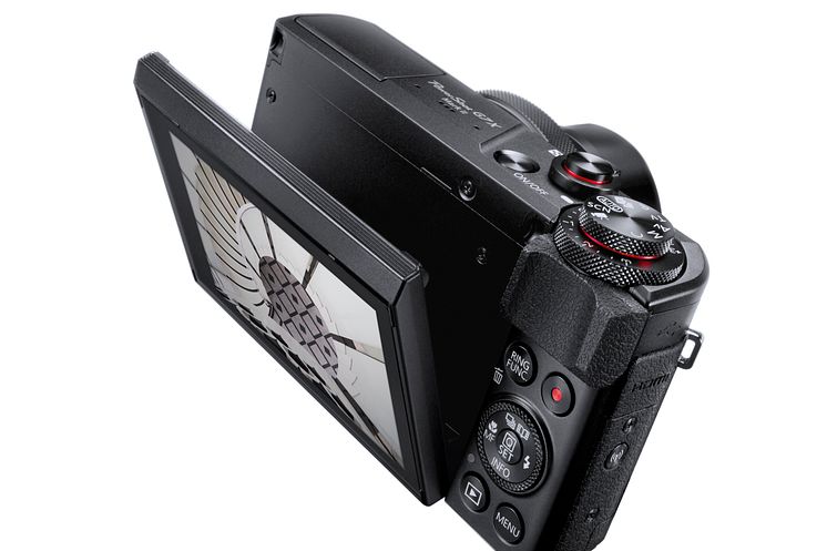 PowerShot G7X MkII Gallery Tilt Screen WH Beauty