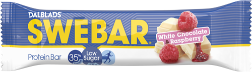 Swebar Low Sugar White Chocolate Raspberry