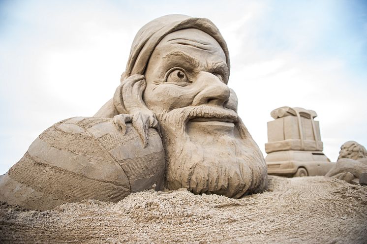 Kalmar International Sandsculpture Festival. Foto: Albin Rylander