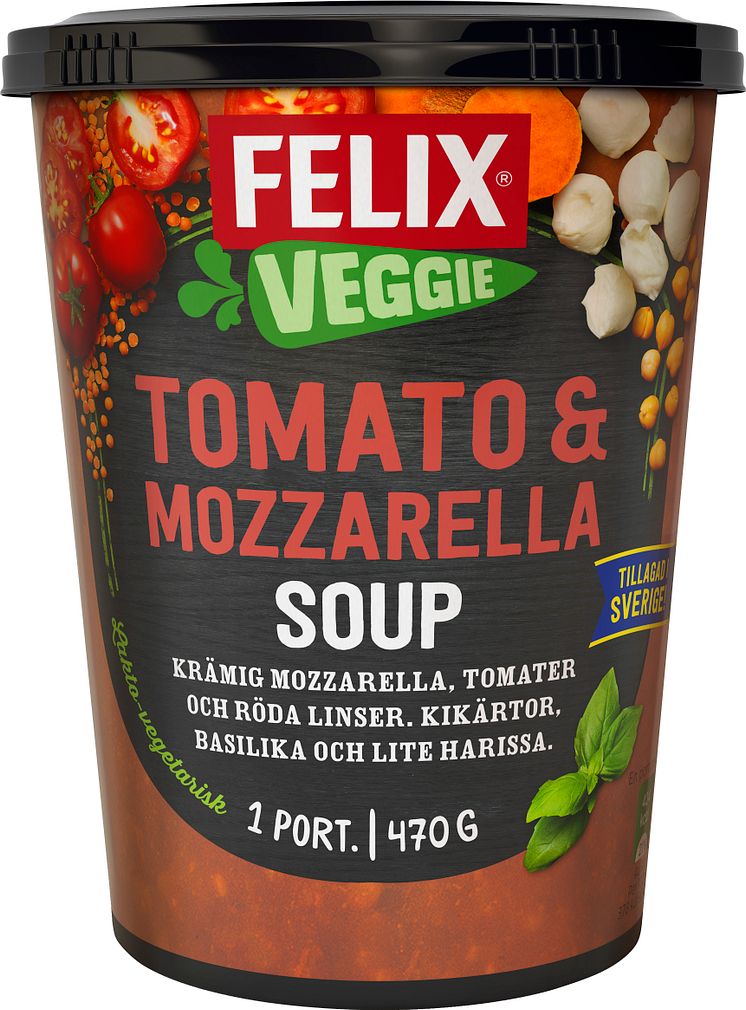 Felix Veggie Tomato & Mozzarella Soup