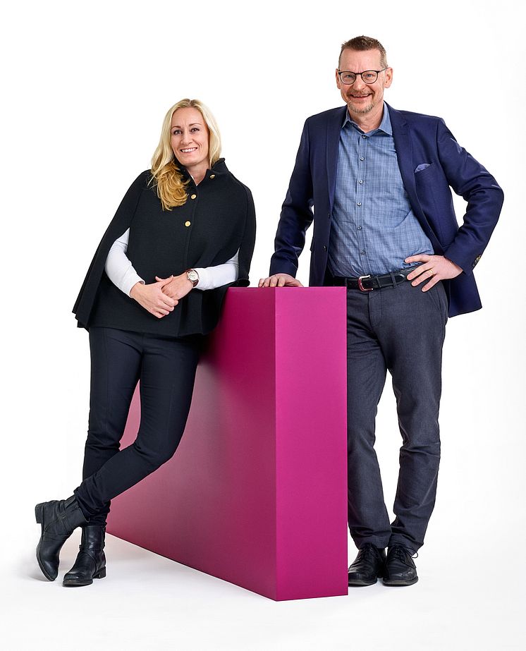 Christina Lundbäck och Mikael Andersson