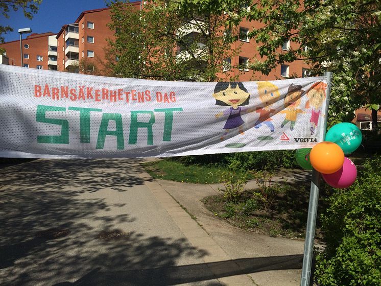 Start Barnsäkerhetens dag 2015 Barnens Montessoriakademi Solna